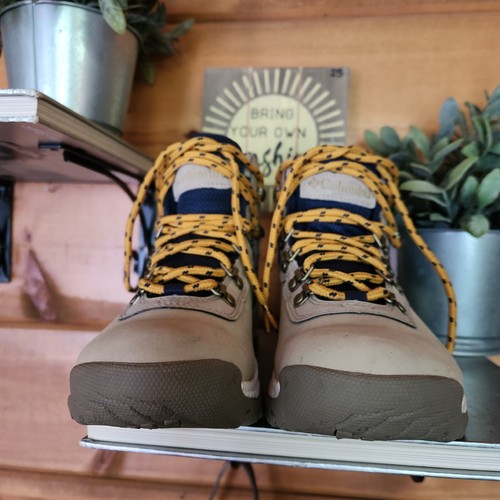 Columbia Newton Ridge Plus Fossil Shale Mauve Water Hiking Boots Omni Grip Sz 7 - Picture 5 of 12
