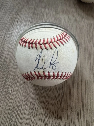Nolan Ryan Autographed Baseball