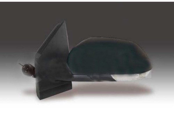 Aussenspiegel Links Volkswagen Polo 2005-2009 Mechanisch Schwarz-image