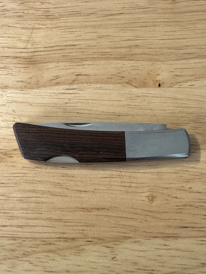 Navaja de Bolsillo Caballero Plata Japón Gerber 250 A Sakai De Colección Nueva En Caja Original Foto 2 de 4