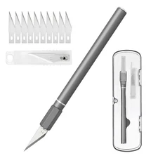 Exacto Knife, Hobby Knife Set with 10 Pieces Blades, Craft Knife Kit, Precisi...