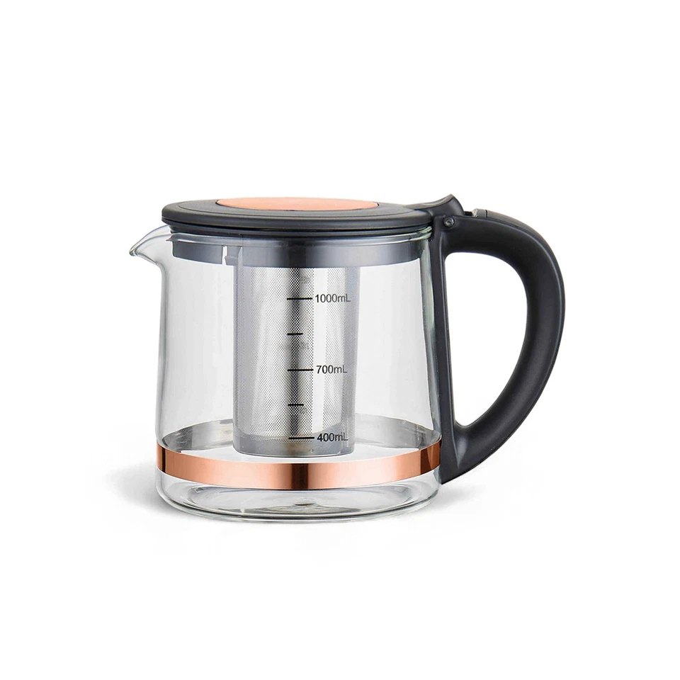 Tetera turca eléctrica por cualquier mañana, tetera de acero inoxidable + infusor Foto 3 de 4