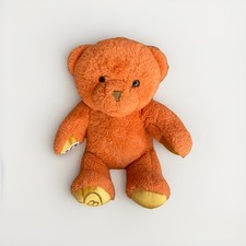 BAB Build A Bear Pumpkin 10  Teddy Bear Hello Pumpkin