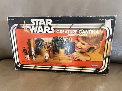 1978 Kenner Star Wars Creature Cantina Action Playset COMPLETE w/ Box Vintage