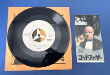 The Godfather Japan Victor Promo Vinyl Record Movie Stub Marlon Brando Al Pacino
