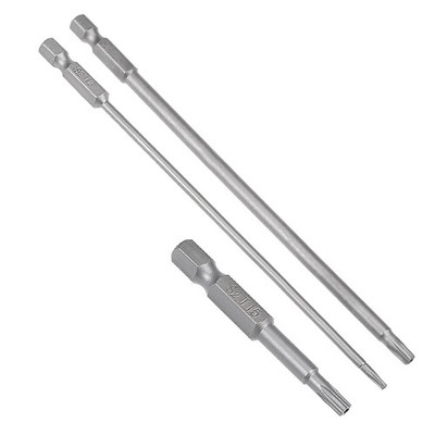 1/4'' Hex Shank T8-T30 Magnetic Torx Screwdriver Bits 50mm/150mm Length 5-20Pcs