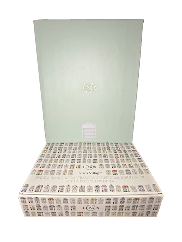 🏠 NUEVO ESTANTE LENOX SPICE VILLAGE Y 24 FRASCOS DE ESPECIAS - (SE VENDE COMO JUEGO) - LISTO PARA ENVIAR - Imagen 2 de 12