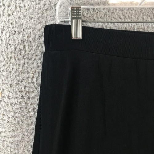 Chicos Travelers Ankle Pants Womens 1 Reg (actual 31x28.5) Black High Rise NEW - Picture 3 of 20