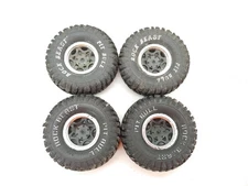 4x Pit Bull Rock Beast 1.9" Rock Crawler Tires on 12mm Hex Wheels Used