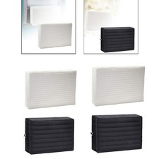 Indoor Air Conditioner Cover Window Unit Fitted Elastic Easy Install for House,