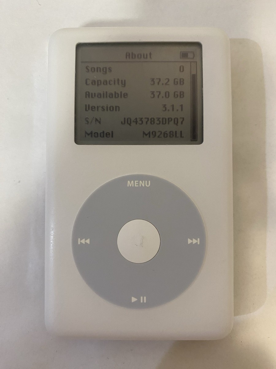 Apple iPod classic 4th Generation White (40 GB) for sale