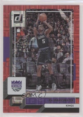 2022-23 Panini Donruss Choice Red 12/99 De'Aaron Fox #138 0qr0