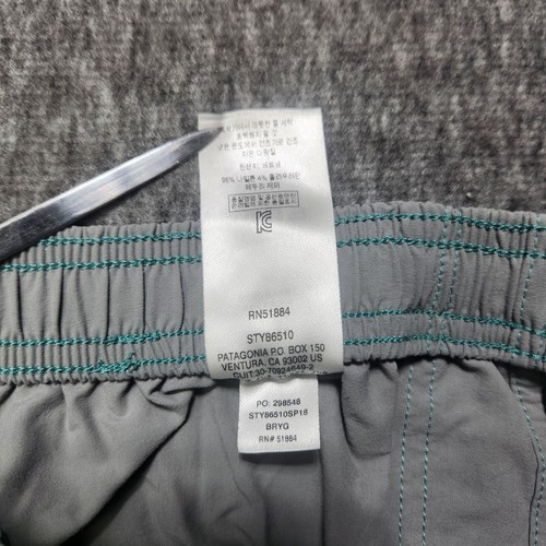 Patagonia Active shorts Men’s MD Green chino baggies running hiking - Picture 5 of 11