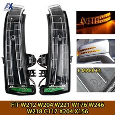 LED Side Wing Mirror Turn Signal Light For Mercedes-Benz W221 W212 W204 W176