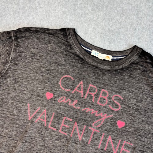 C & C California Valentine's Day Graphic Sweatshirt - Women's Small - Picture 3 of 9