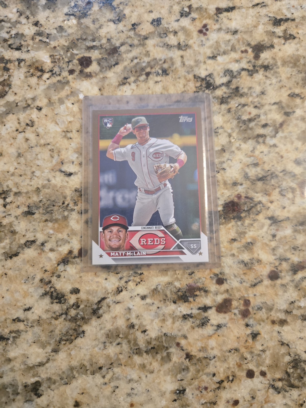 2023 Topps Update #US199 Matt McLain Rookie Gold /2023 Reds 