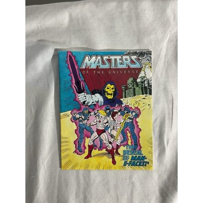 1982 Masters Of The Universe Mini Comic The Ordeal Of Man-E-Faces