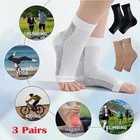 Neuropathy Socks for Unisex,Nano Comprex Ankle Sleeves Protection Elastic Socks
