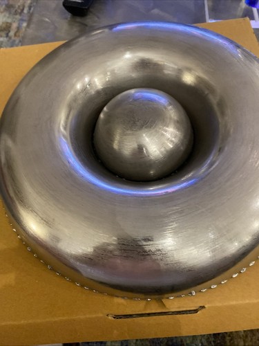 Michael Aram Molten Frost Chip and Dip New In Box - Picture 2 of 5