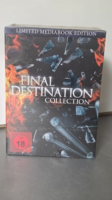 Final Destination 1-5 - Limited Mediabook Edition  - Blu-ray + DVD NEU OOP fsk 1