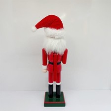 1Pcs 25CM Christmas Santa Claus Nutcracker Holiday Ornament Decoration