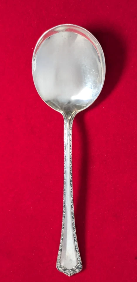 Cuchara sopera crema Rose Mary de Easterling Co. 6-1/4"" Foto 2 de 4