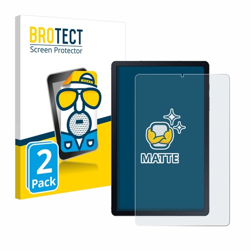 2x Schutzfolie Entspiegelt für Samsung Galaxy Tab S6 Lite LTE 2024 Matt