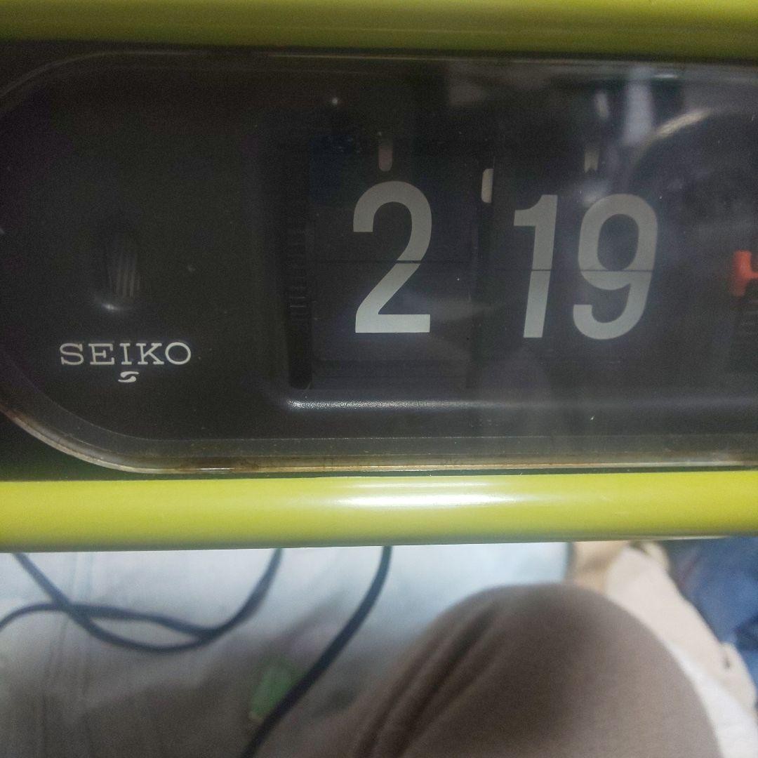 SEIKO DP684  パタパタ時計 Vintage SEIKO DP684 Flip Clock Alarm Showa Retro Style