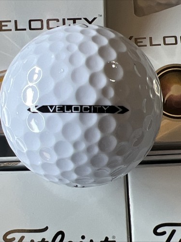 Titleist Velocity Golf Balls (Two Dozen) With Logo - Picture 7 of 8