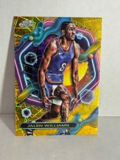 2023 Cosmic Chrome Jalen Williams Gold Interstellar