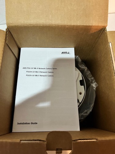 Axis P3225-LV MKII 1080P IR Network IP Dome Camera P/N: 0954-001-01 NEW OPEN BOX - Picture 5 of 8