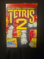 Tetris 2 CIB (Nintendo Entertainment System, 1993) TESTED AND WORKING 