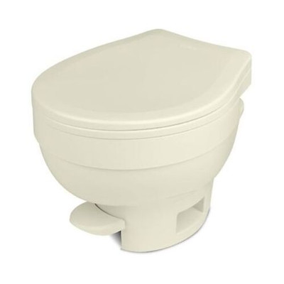 Thetford 31834 RV Aqua-Magic VI Permanent SloClose Toilet Low Profile Parchment