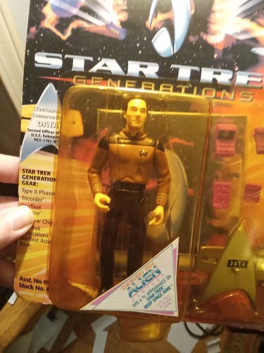 Star Trek Generations Lieutenant Commander Data Playmates Spielzeug Neu in OVP (K2) - Bild 2 von 10