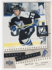 05/06 UD MARTIN ST. LOUIS HOCKEY SCRAPBOOK INSERT #26