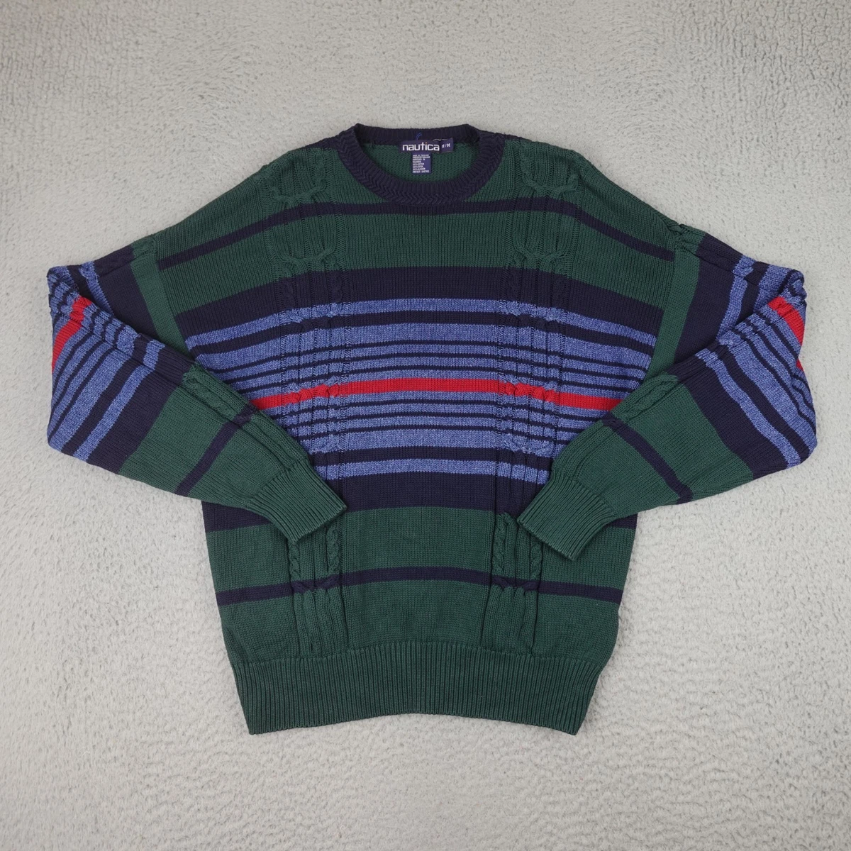 Nautica 100% Cotton 90s Crewneck Sweaters for Men for sale | eBay