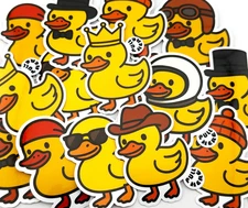 CUTE DUCKS VINYL STICKER PACK die-cut waterproof decals Ducklings for Jeeps
