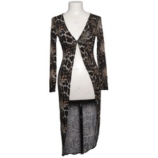 Strickjacke, Damen, Größe: ONE SIZE, Grau/Braun/Mehrfarbig, Leopard #o4A