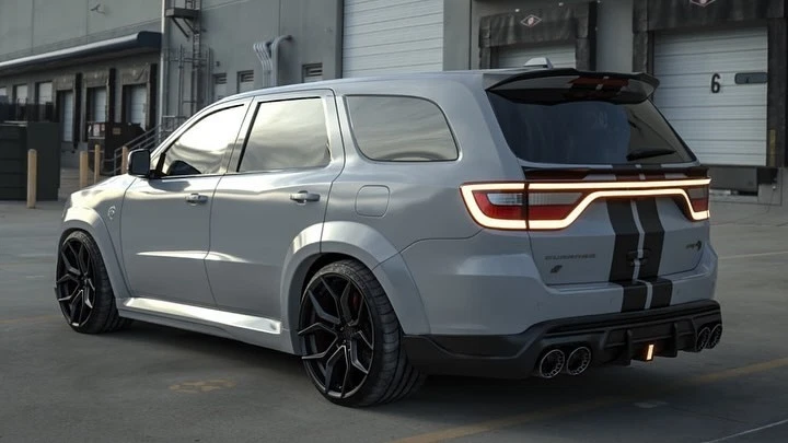 道奇 Durango 后屋顶锅炉翼顶锅炉 道奇 Durango SUV 道奇 Durango — 第 2/4 张图片