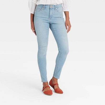 cameron high-rise skinny jeans | light wash