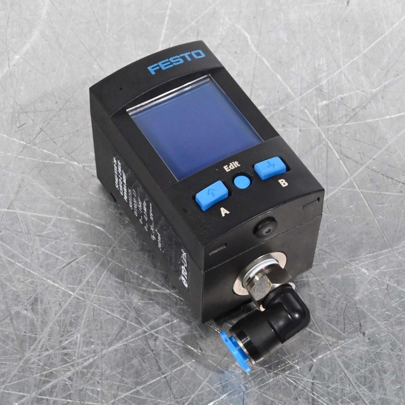 Festo 8001235 Pressure Sensor SPAU-V1R-W-G18FD-L-PNLK-PNVBA-M8U G1/8 LCD M8 Plug