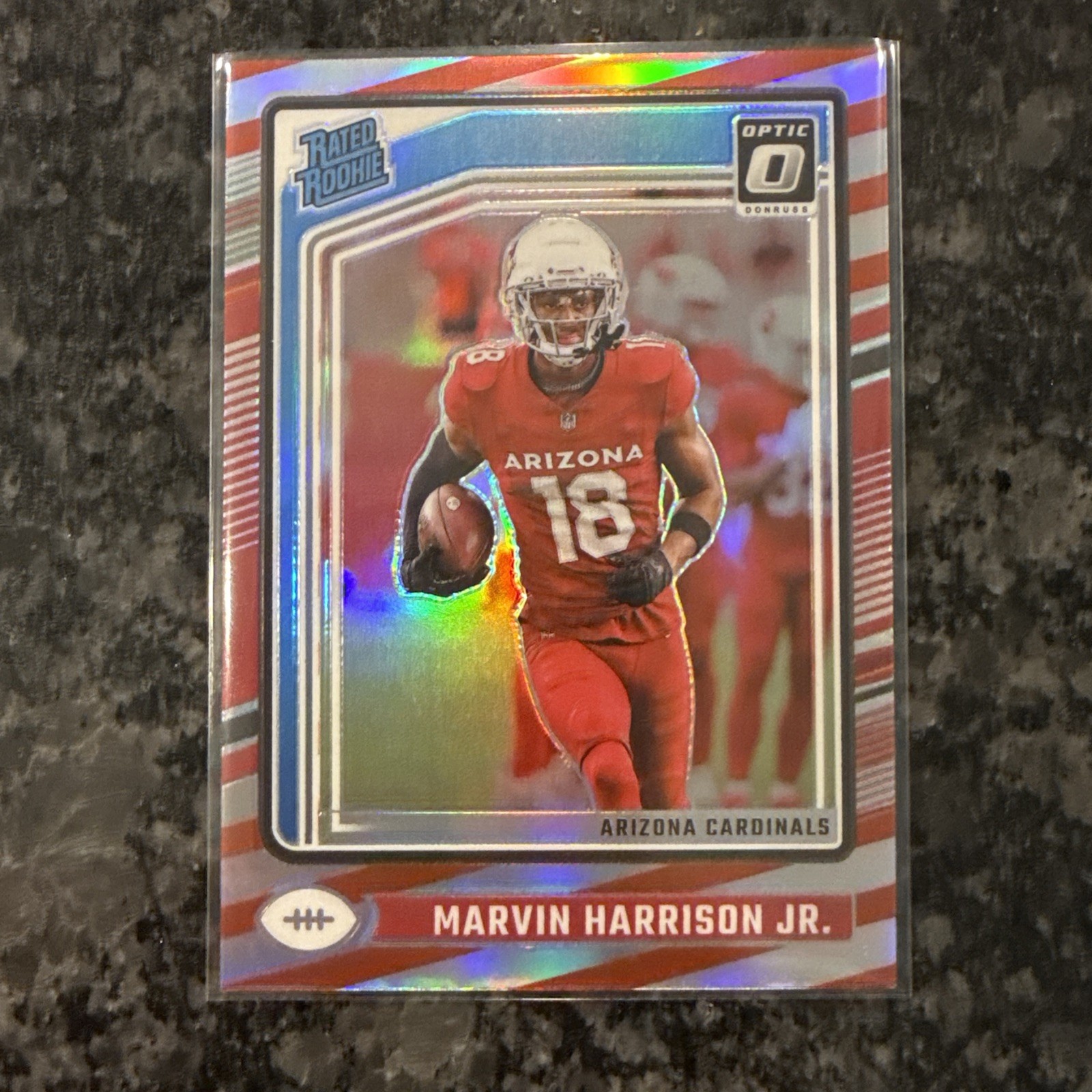 2024 Panini Donruss Optic Marvin Harrison Jr #276 RC Rookie Freedom Case Hit SSP