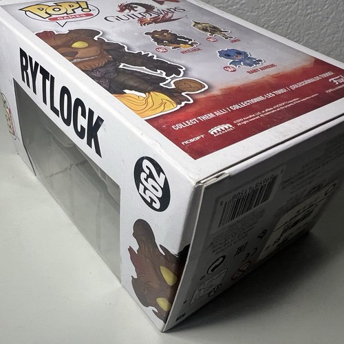 Funko Pop! Video Games Guild Wars 2 RYTLOCK #562 Vaulted Vinyl Figure BOX DAMAGE - Picture 11 of 14