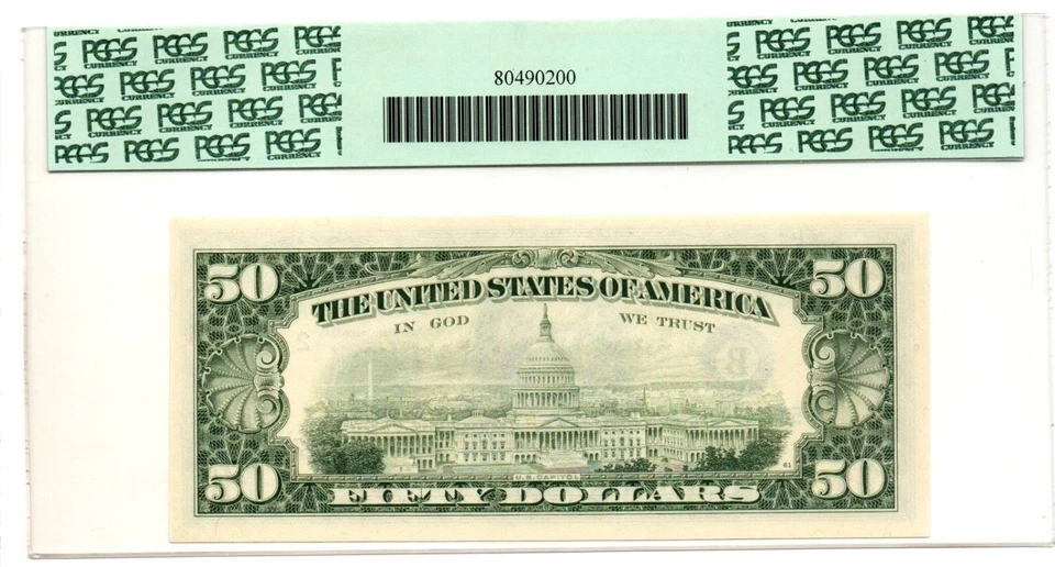 Full Back to Face Offset Error Fr. 2122-B 1985 Note PCGS Ch About New 58 PPQ - Image 2 of 2