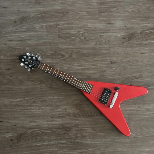 Maestro By Gibson Flying V Roadie Electric Guitar Musical Instrument Red
