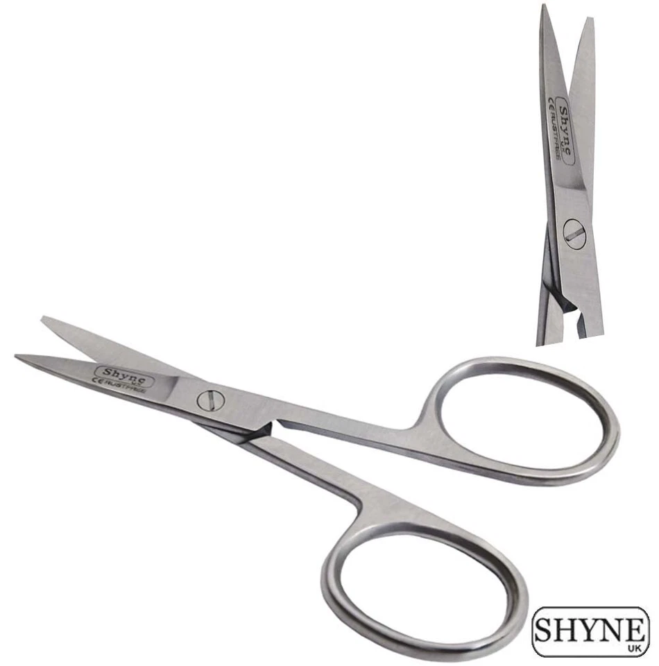 SHYNE U.K Nail Scissors Fingers Toes Professional Manicure Nail Works Stainless Steel