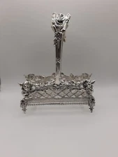 silver napkin holder