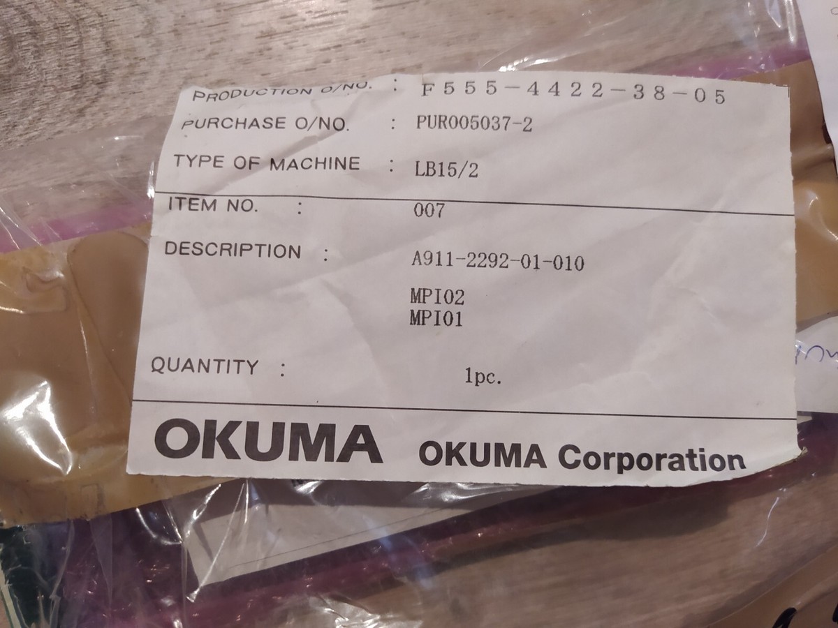 OKUMA A911-2291-01-010 CONTROLL BOARD [NEW] | eBay