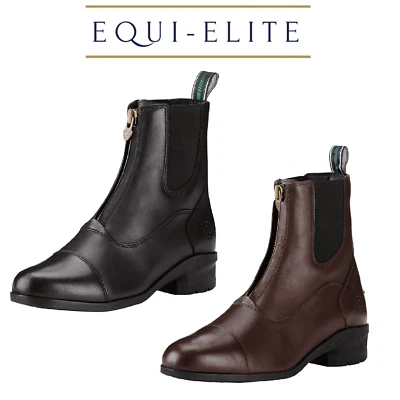 Ariat Heritage IV Reißverschluss Paddock Stiefel - Damen Reithof Paddock Stiefel