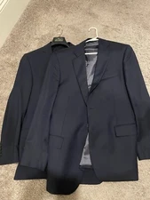 Two (2) Brooks Brothers Men's Size 40R Blue Regent Fit Sport Coat Blazer